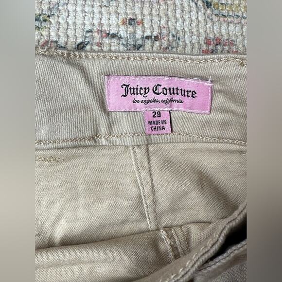 New Juicy Couture Belted Cargo Mini Skirt in Nomad Brown Tan Women’s 29 - Picture 6 of 7